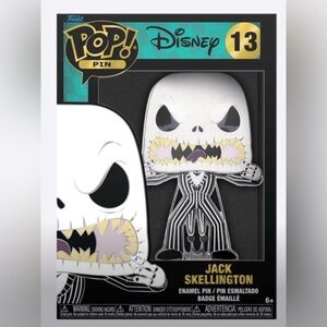 💚Funko Pop Disney Jack Skellington Enamel Pin
